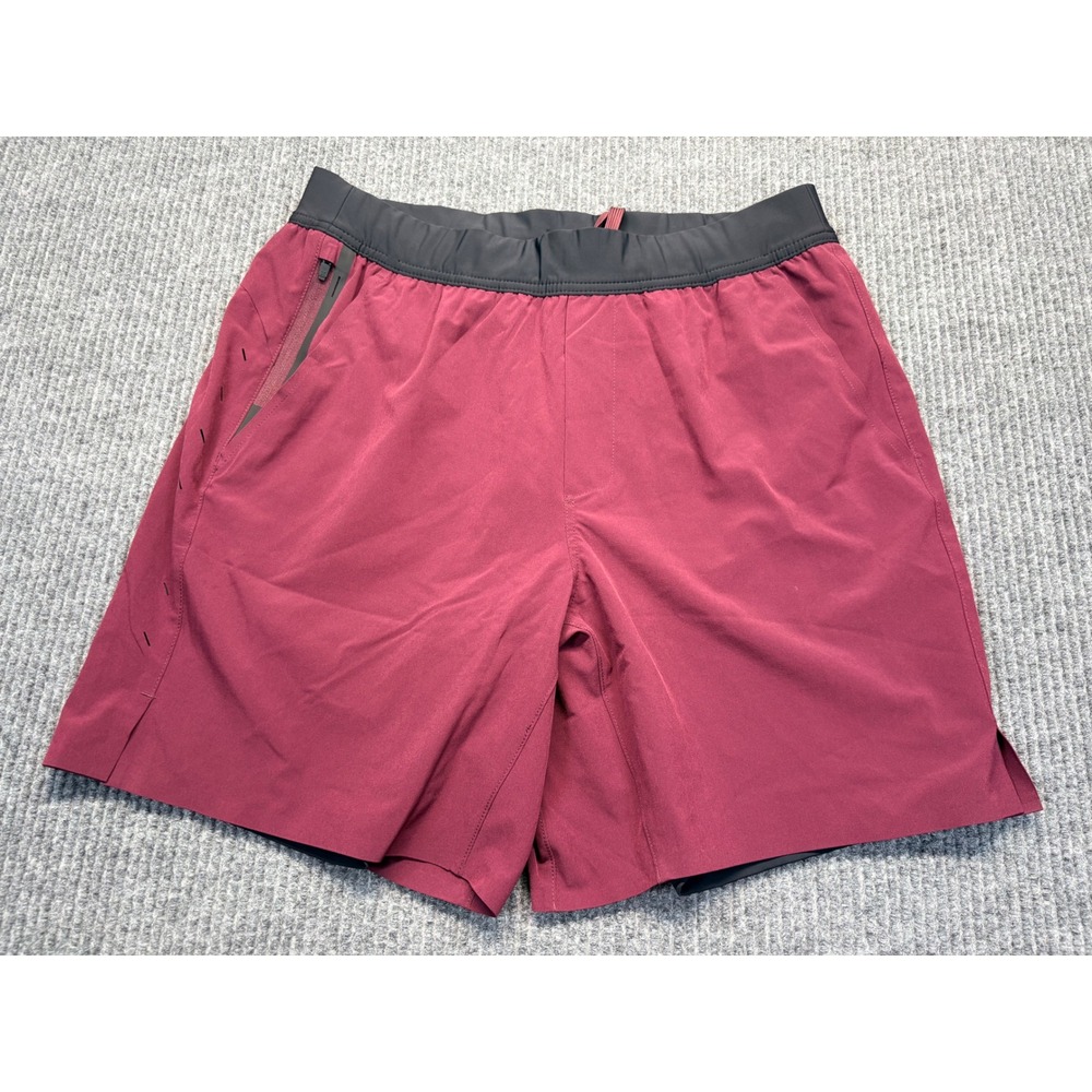 Ten Thousand The Interval Short Large Maroon Burgundy 7 Inch Inseam TTSH002V3